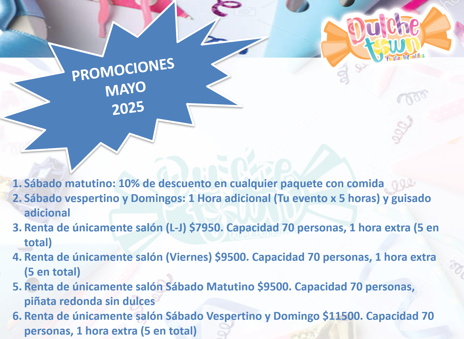 Promociones Mayo